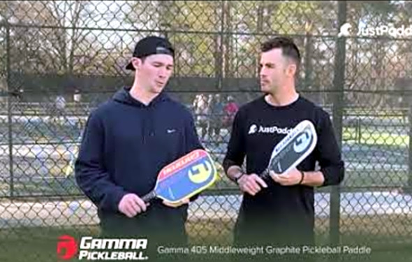 Review: GAMMA 405 Middleweight Graphite Pickleball Paddle