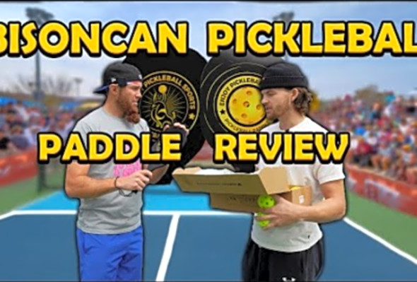 PICKLE-BALL CONTENT! - Bisoncan Pickleball Product Review