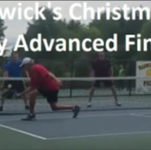 Warwick Christmas in July 2018 Pickleball Tournament - Advanced Finals