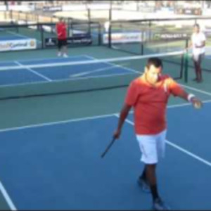 USAPA Nationals 2016 35 MD FINALS Game 1 Dave Weinbach/Enrique Ruiz v Br...
