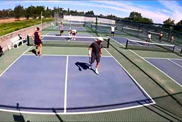 Sunday Pickleball: Susie/Bryan vs Sherry/Mike