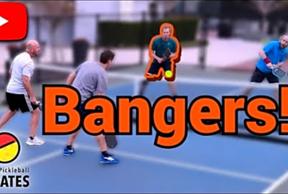 Senior 4.5 Pickleball Bangers Featuring Top 100 Pro Tennis Player