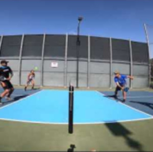 Socal Bad Pickleball High Level Rec Play Jessie Irvine JulioR Jeff Warni...