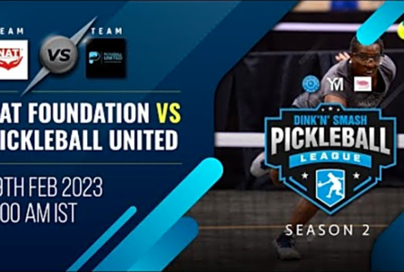 Court 1: NAT Foundation vs Pickleball United