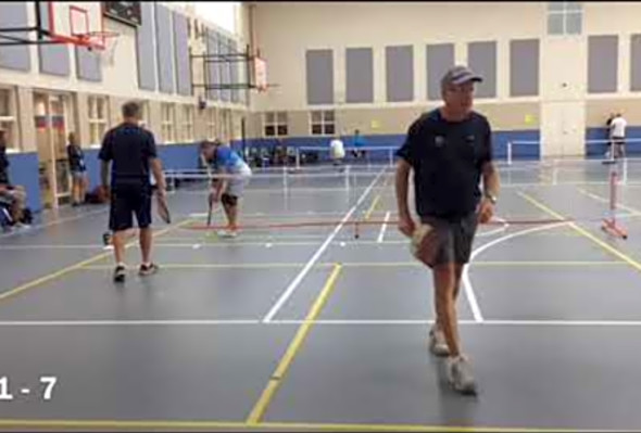 2020 Gulf Coast Games Pickleball Championships - Mens Doubles 65 - Winners Bracket - 2nd Round