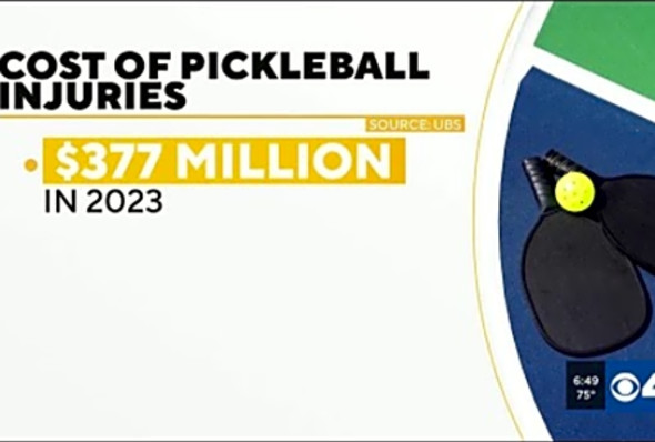 Doctors see a rise in injuries related to Pickleball as the sport gains popularity