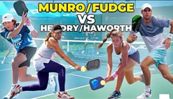 Sideline View of an EPIC Pickleball Match I Front Row Highlights