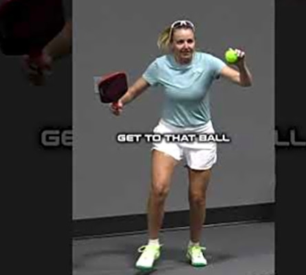 Pickleball pro &amp; coach Susannah Barr will teach you footwork for your 3rd shot drop #pickleball
