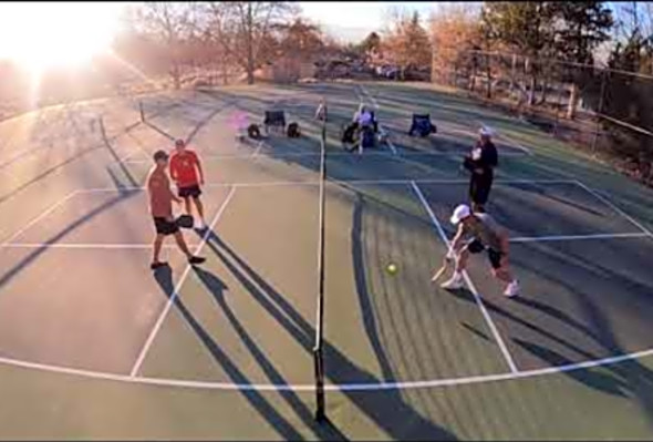 Great comeback victory by JT and Brian Reno Pickleball