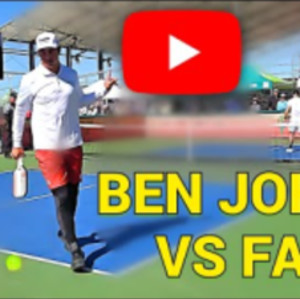 Pickleball Men&#039;s Single Pro Featuring Ben Johns and FAD