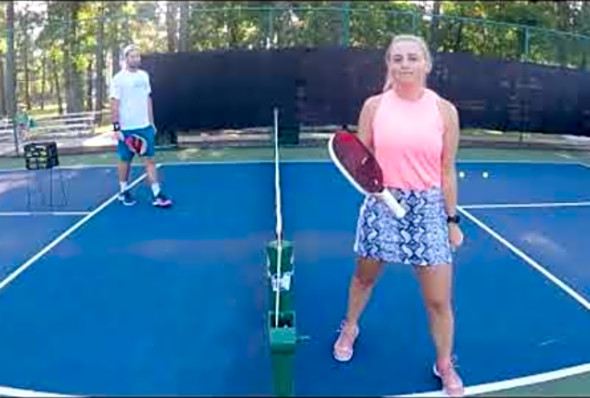 How to Counter an offensive dink- pickleball dink drill