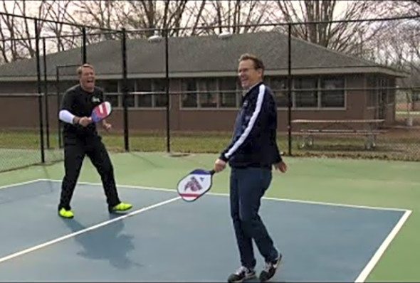 On the court with Indy&#039;s pro pickleball team