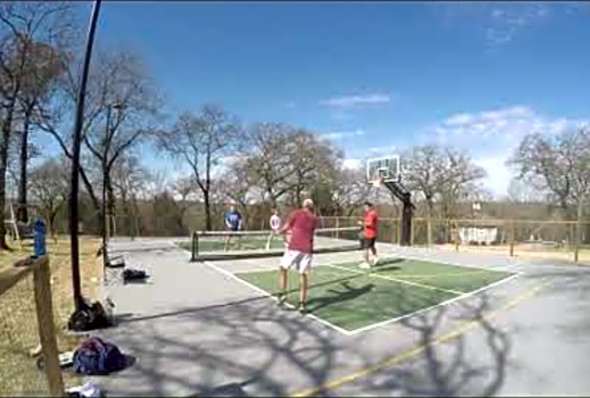 Pickleball Overhead Smash Defense - Todd/Tanner x Made/Parry Game 2 Highlights
