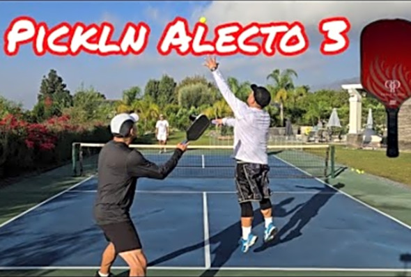 Test Drive: Pickln Alecto 3 - Pickleball in gale force winds! - Tournament prep CAPA PPA