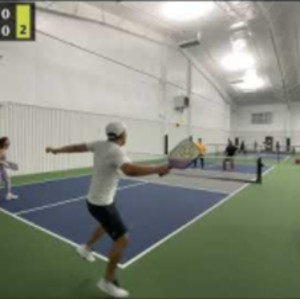 Pickleball Advanced - Jan 01, 2022 - TK / Robin vs Cesar / Doug