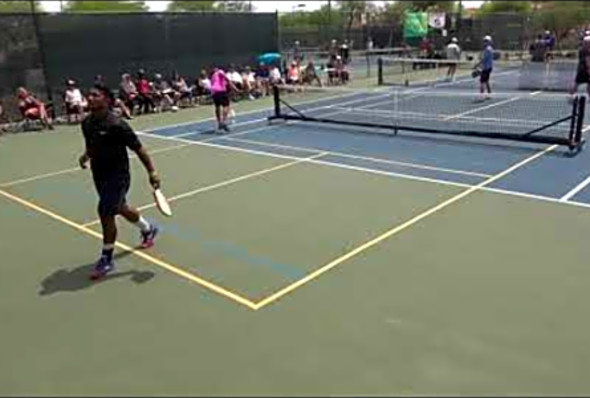 Gold De La Rosa/Teoni vs Zbinden/Ditzik (Mens Doubles 5.0, RMRCC Spring 2021 CA$H GAME)