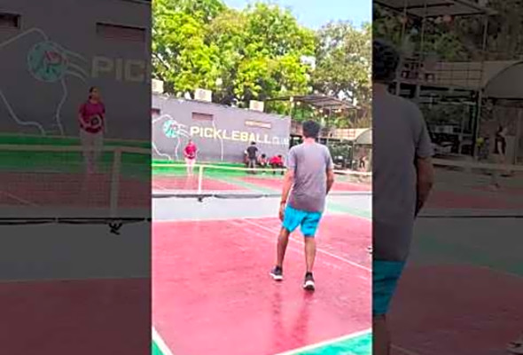 Pickleball game Ahmedabad #pickleball #games #viralvideo#youtubeshorts #viralvideoatMahivlogs7773