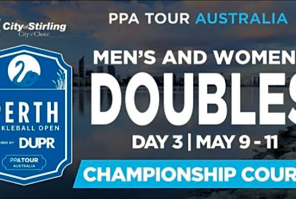 PPA Australia: Perth Pickleball Open - Pro Gender Doubles (Day 3)