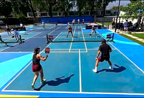 Bad Pickleball Pro Level Rec 5.5 Jessie Irvine Lacy Schneemann Mary Brascia Callan Dawson 2 games