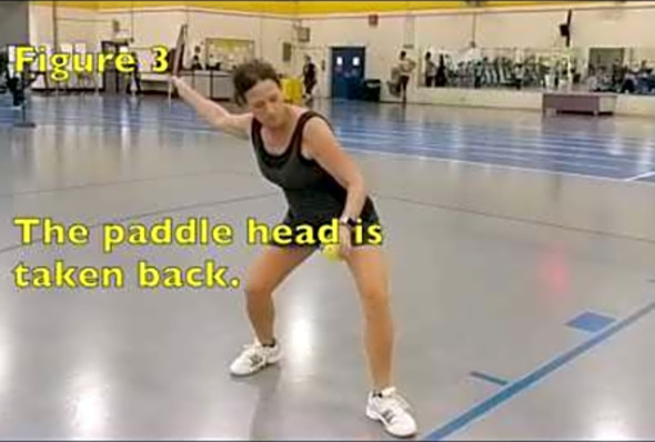 Pickleball Topspin Serve, by Annette Eberhardt (A playlist of various topspin shots included)