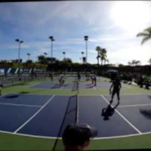 2021 PPA Newport Doubles Shootout Mixed Pro Pat Smith Lauren Stratman Ja...