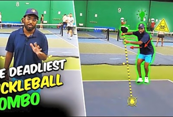 YOU MUST LEARN THIS, The Deadliest Combo In Pickleball