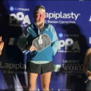World Championships Women Pickleball Singles