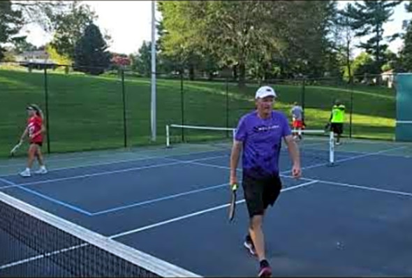 Frank&#039;s pickleball tournament 5:5. August 19, 2020