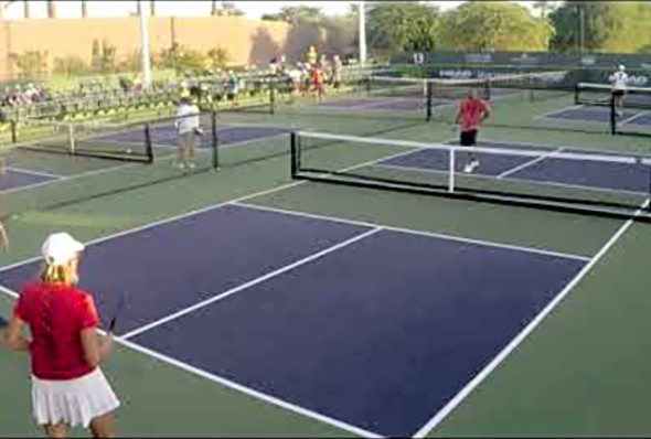 2018 USAPA Nationals - MXD 35 4.5 - Harjo/Leach vs Steinhauer/Druyon