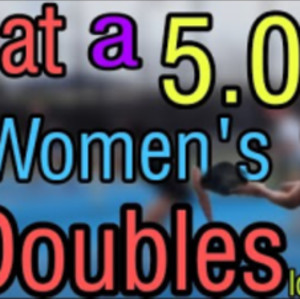 What a 5.0 Women&#039;s Doubles Pickleball Rec Game Looks Like