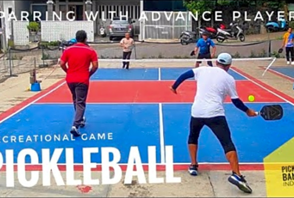 PICKLEBALL BANDUNG - Rec Play Deded-Ariyo vs Asep-YogiToge #pickleballindonesia