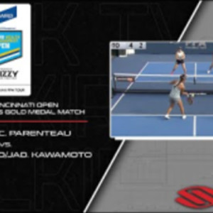 2023 PPA Cincinnati Open Women&#039;s Doubles - A. Waters/C. Parenteau vs. Ja...