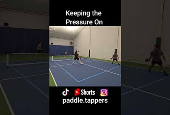 Keeping the Pressure On #pickleballhighlights #pickleballdoubles #mlp #ppa