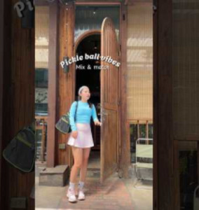 Mix match pickle ball clothes #uyenphuong #pickleball #gym #fitness