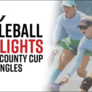 The Waters&#039; Great Defense and Defended ATP Pickleball Highlight - Orange...