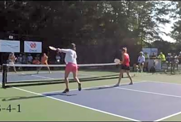 Tereschenko/Kovalova vs. Waters/Waters Game 3 (Atlanta Open 2019 Pro Women&#039;s Doubles)