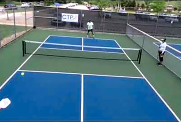 Steve Emmons vs. Eric Alvarado - North Mid-Atlantic Pickleball Championships, Cranberry Township, PA