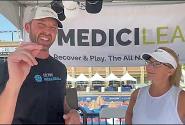 Kevin with MPR &amp; Angie at the PPA Tour Atlanta Open!