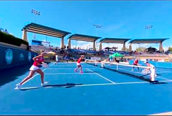 VR180 Jardim-Kovalova vs Rokicsak-Chargot -PPA Championships Las Vegas-Pro Pickleball Womens Doubles