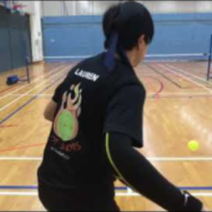 Pickleball Singapore - Lauren vs Michelle