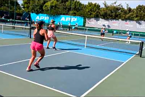APP Newport Beach Open - Pro Women&#039;s Doubles - Chelsea Purcell and Averry Chew vs. Cade/Michelle