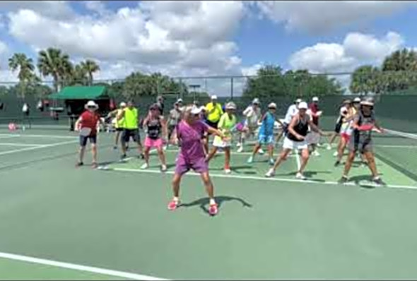 Pickleball: &quot;No Ball Drills&quot;, Deb Harrison