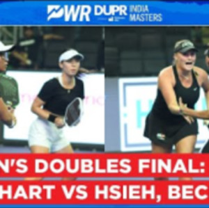 Champions! Roos &amp; Kaitlynn Triumph in Womens Doubles Final!