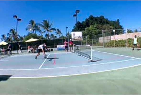 Singles Pickleball Hawaii Open 2019