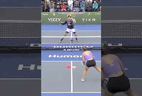Jay Devilliers bringing the thunder #pickleball #pickleballislife #pickleballhighlights
