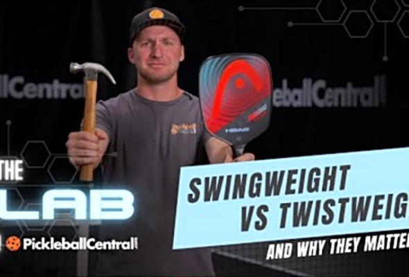 The Lab at Pickleball Central: Why Swingweight, Twistweight, and Balance Points Matter in Pickleball