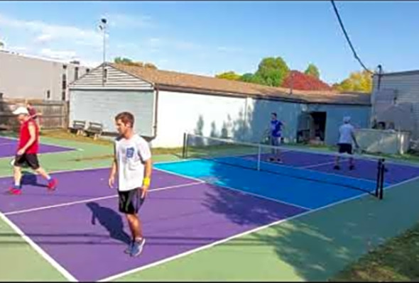 Pickleball: Oct. &#039;20- Rob Cassidy/Dave Ashby Vs. Jose Derisi/Joe Valenti