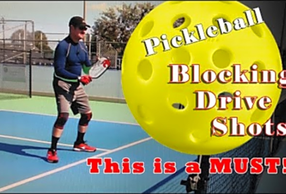 Pickleball Practice - Blocking Drive Shots