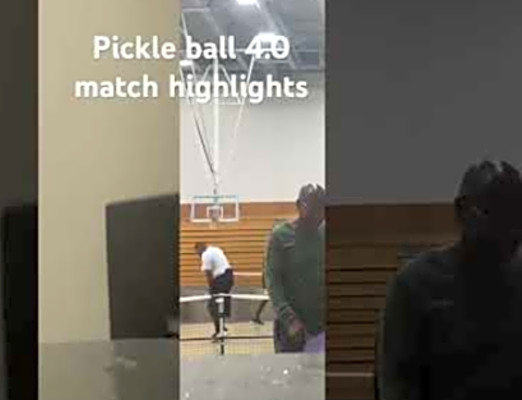 Insane! Pickle ball highlights #pickleball #tennis #cool ball