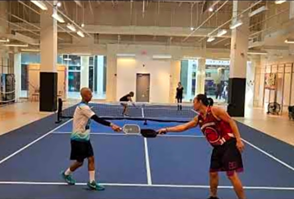 4.0 Men&#039;s VS Women&#039;s Pickleball game 2